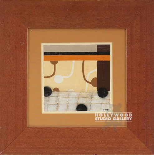 23X23 ANKE TAN-BRN-ORNG/ WIDE ORANG