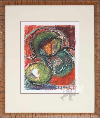 25X22 OSTI "RINGS"3-CIRLE ABSTR/WD
