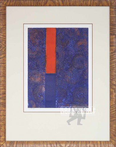 28X22 ERENHALT BLU-ORANG BAND/VENER