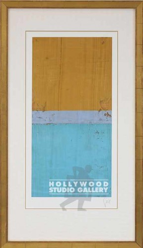37X22 HALL "L" GOLD-LAV-TURQ/GOLDLF