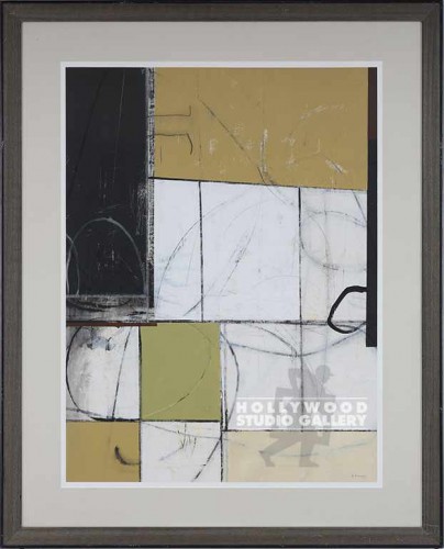 53X43 DAUNCEY GEOM.ABS-OLIVE/BLK