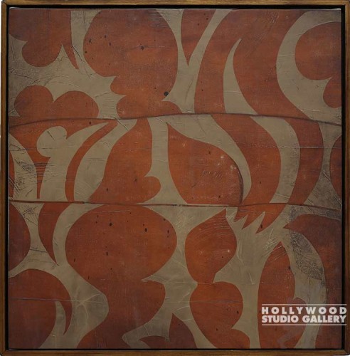 31X31 GARRETT RUST-TAN PUZZLE CANVS