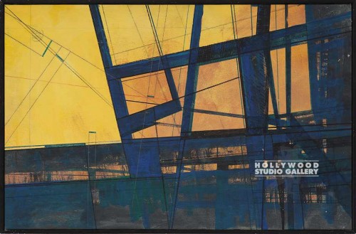 19X29 BLU-YEL GRAFIC ARCHIT.CNVS
