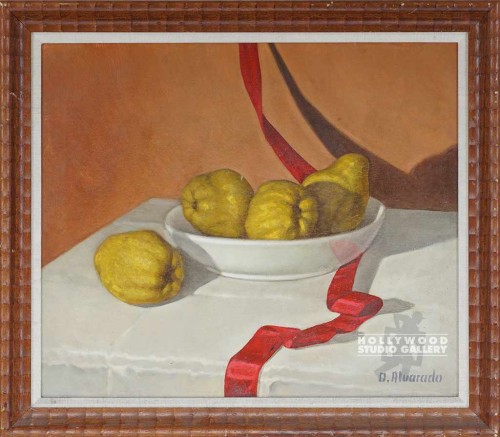 25X28 STILLIFE-YEL.QUINCES/ORANGY