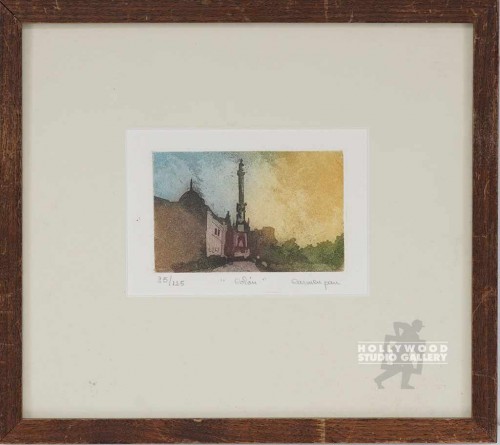 11X12 PAU "COLON" MINI ETCHNG/WALNT