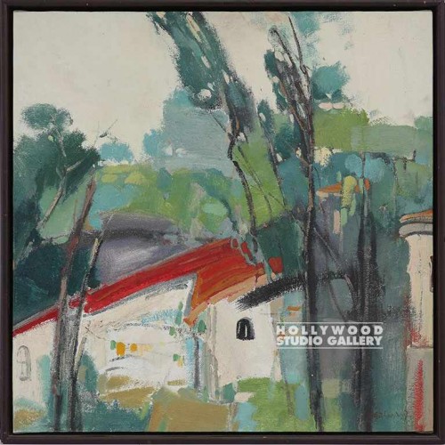 25X25 ZHAO EXPRESSIONSIST LANDSCAPE