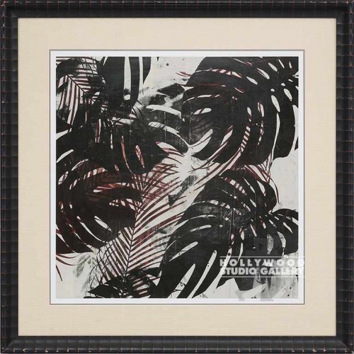 35X35 HALL TROPIC SHADOWS3-LEAVES