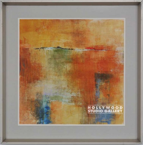 27X27 HARRIS AIR-ORANGE ABSTR/ALUM.