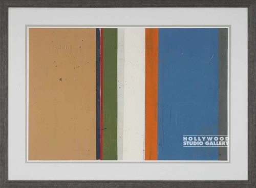 35X47 HALL FLAG B-DARK STRIPES/SAGE