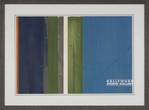 35X47 HALL FLAG D-DARK STRIPES/SAGE
