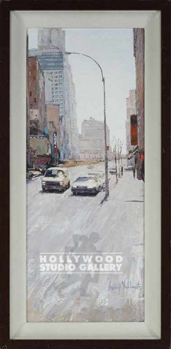 35X17 LIGHT STREET-SNOWY CITY/MAHOG
