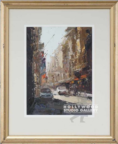25X20 SIDOROV ORIG.STREET-PAPER/GLD