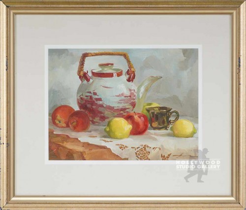 21X25 AMES ORIG.TEAPOT +(PAPER)GOLD