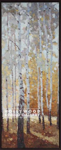 41X17 YUKH.FOREST1-ASPEN TREES/BRN