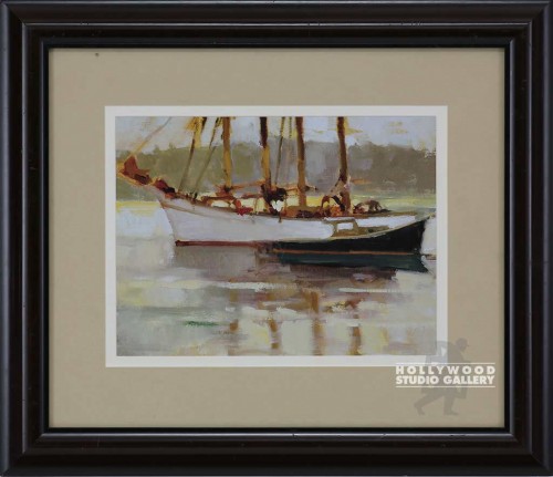 23X26 GOERSCHNER AT REST-BOATS/BRN