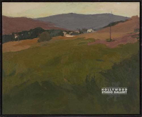 33X40 DORA MODERN LANDSCAPE-GRN-LAV