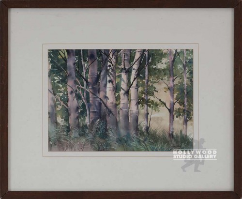 19X23 PERRY ASPENS-TREES W.C./WLNUT