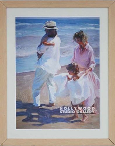 42X33 ASARO PACIFC WALK-FAMLY-BEACH