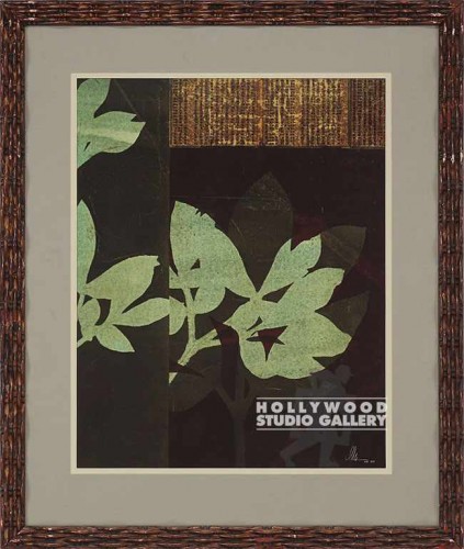 35X29 BRIGGS RED PEONY LEAVES2/TWIG