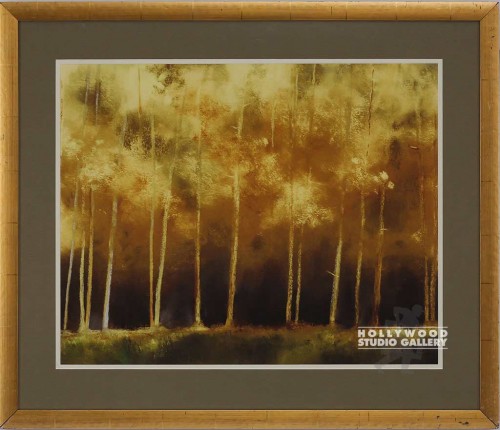 28X33 JONAS GOLDEN AFTERNOON-TREES
