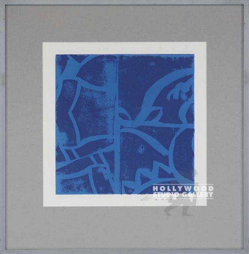 22X21 GARRETT UNTITLD BLU ABST/PEWT