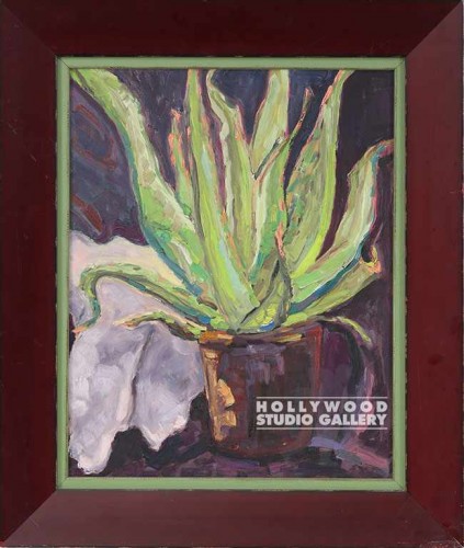26X22 MANSOUR CACTUS-PURP.POT/BURG