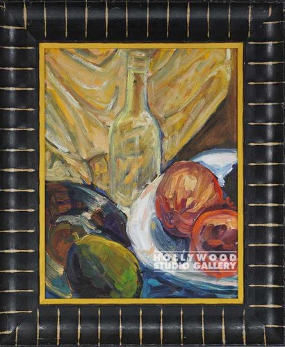19X16 MANSOUR BOTTLE-FRIUT/BLK RIB