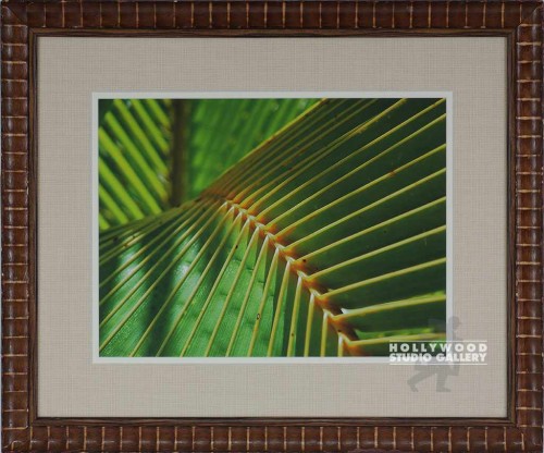 23X28 USSERY PALM FROND/LUMPY BRN