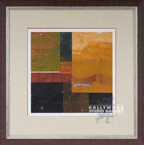 27X27 HALL UNTLD GEOM.ABS/WD-SILVR