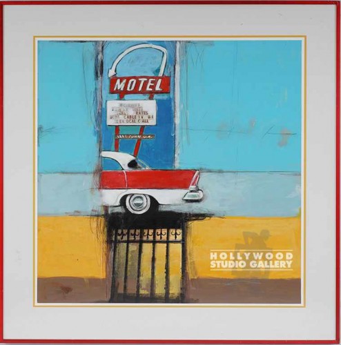 39X39 DAUNCEY UNTLD.CAR-MOTEL/RED
