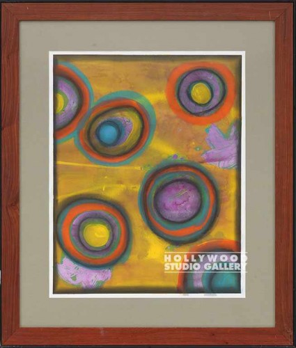 35X30 CONNOR STAINED GLASS 1-DOTS/