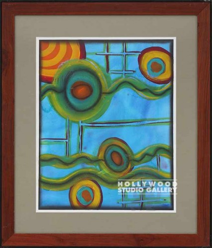 35X30 CONNOR STAINED GLASS 2-DARK/
