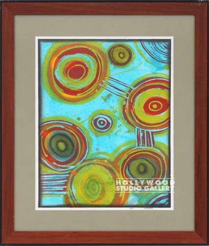 35X30 CONNOR STAINED GLASS 3-DARK/