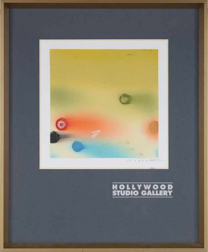 27X22 GARRETT UNTLD BLURRY DOTS/GLD