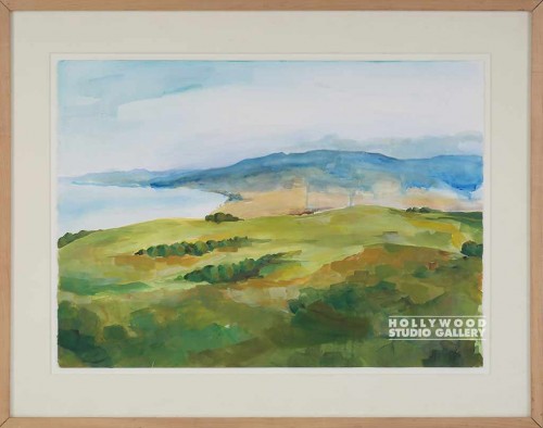 28X34 LAWYER WATERCOLOR SCAPE/LITE