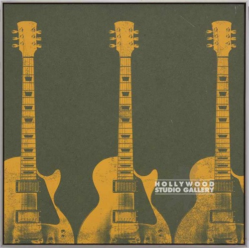 31X31 BRADLEY GUITARS 4-(3 YEL)CNVS