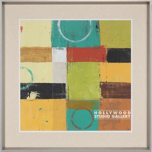 33X32 HALL QUILT B-BLOCKY ABST/ALUM