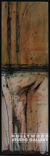 45X14 REINHARDT ABST.SPLATTR-WOOD
