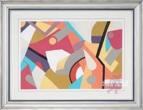 39X50 JAVARI PUZZLE 4-ABST/LG.SILVR