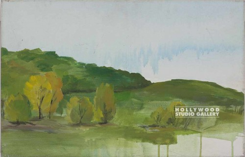 16X24 LAWYER GRN MEADOW 1 CNVS/UNF