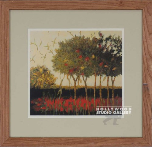 20X21 CHANG LYCHEE TREES/LT BRN WD