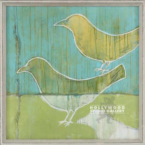 21X21 BALDER FLOCK-2 BIRDS-TURQ/LT
