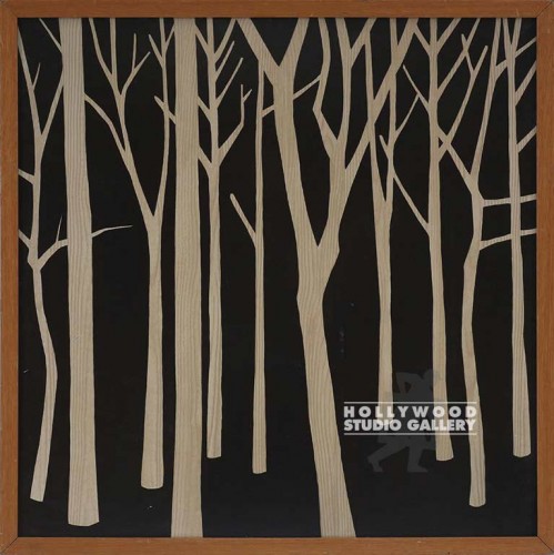 23X23 CALKINS SEPIA FOREST 2/LT WD