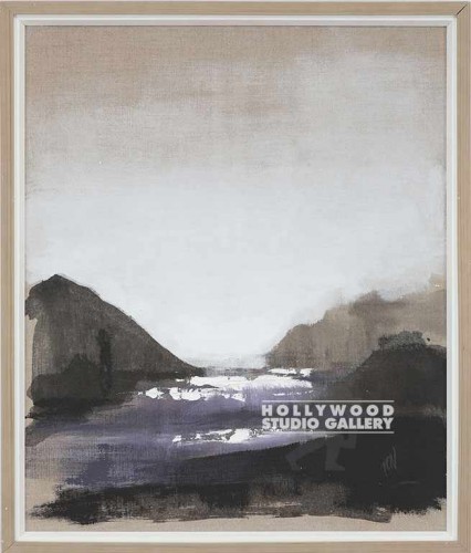 40X34 NGO (GRAY ZEN SCAPE) CANVS/LT