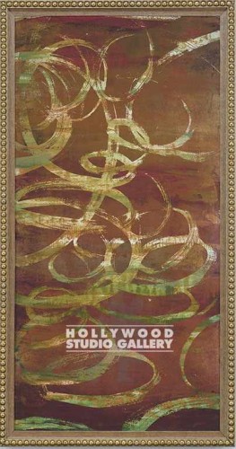 45X24 HARRIS COPPER LINE3/GLD BEADS
