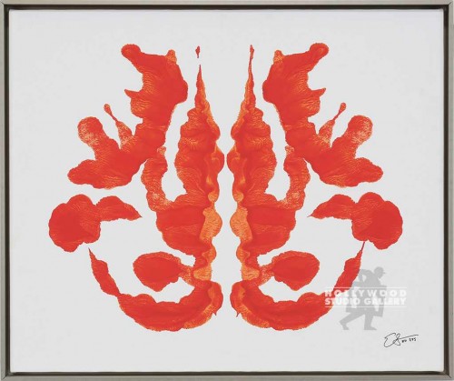 21X25 LINDSTROM INKBLOT 11-RED/ALUM