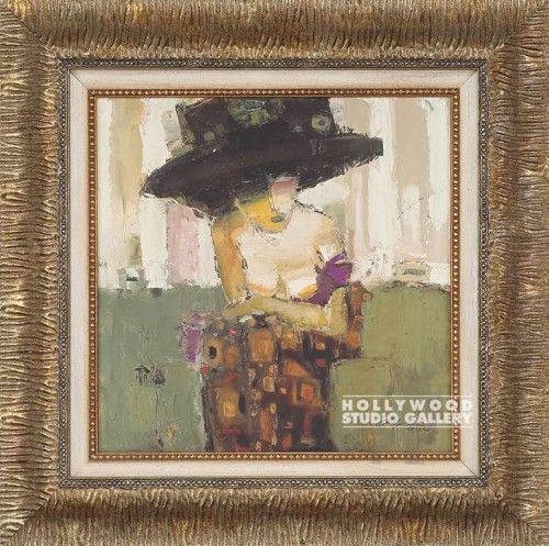 21X21 ILKU THE BIG HAT-LADY/LG SILV