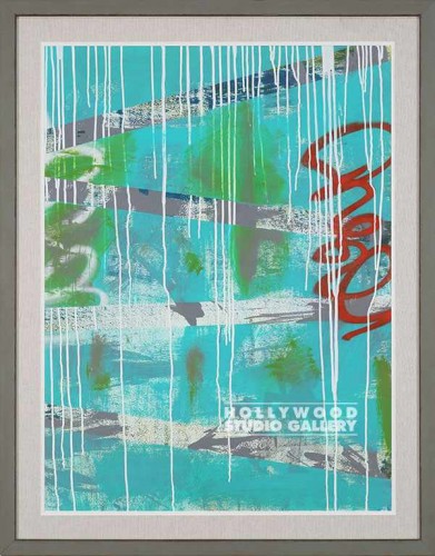 47X37 DATOS WALL1-TURG-WHT DRIPS/GR