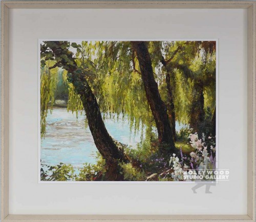 25X29 DIMA HANGING TREES-RIVER/ LT