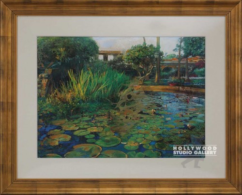 36X45 SOKOL-HOHNE LILY PADS/ GOLD